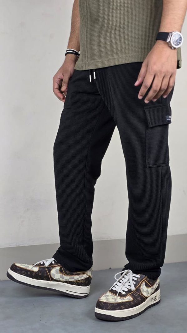 premium textured ribbed trousers – আরাম ও আধুনিক লাইফস্টাইলের পারফেক্ট কম্বো