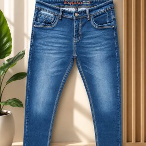 kingfisher exclusive stretchable royal blue denim