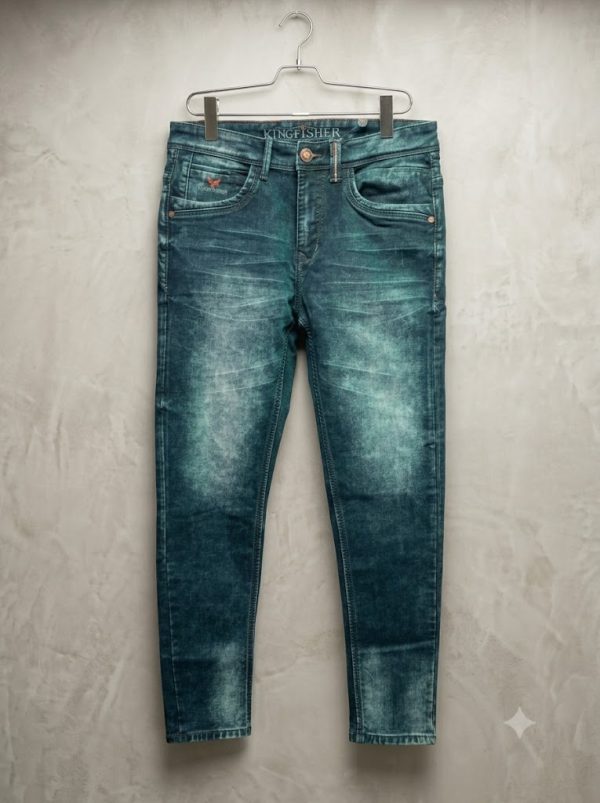 kingfisher premium vintage washed denim pants
