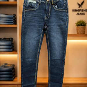 kingfisher deep blue charming denim