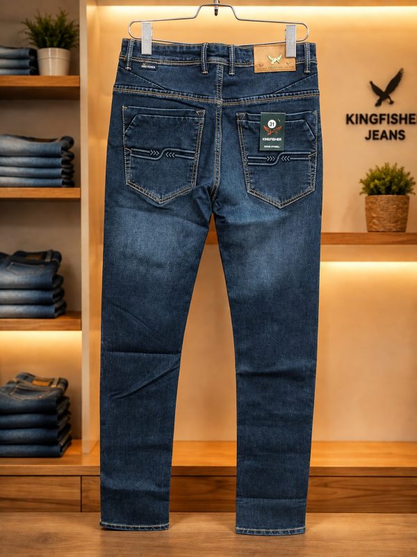 kingfisher deep blue charming denim
